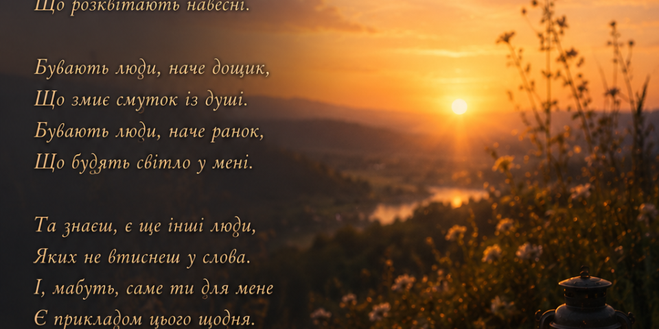 Такі, як ти